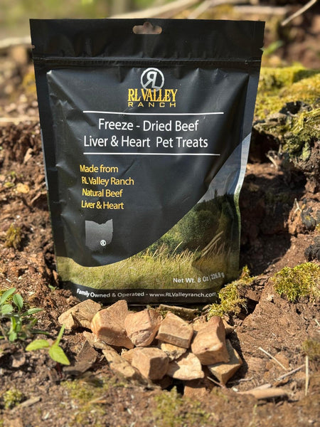 Freeze-Dried Beef Liver & Heart Treats